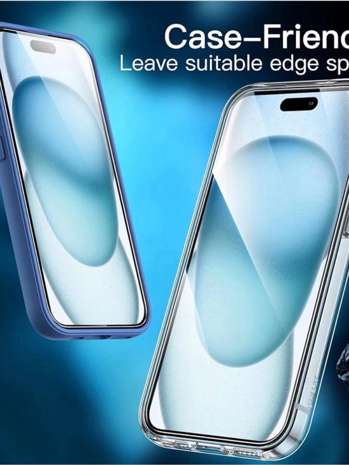 IPhone 15 Plus - 2 skärmskydd JTech - 4