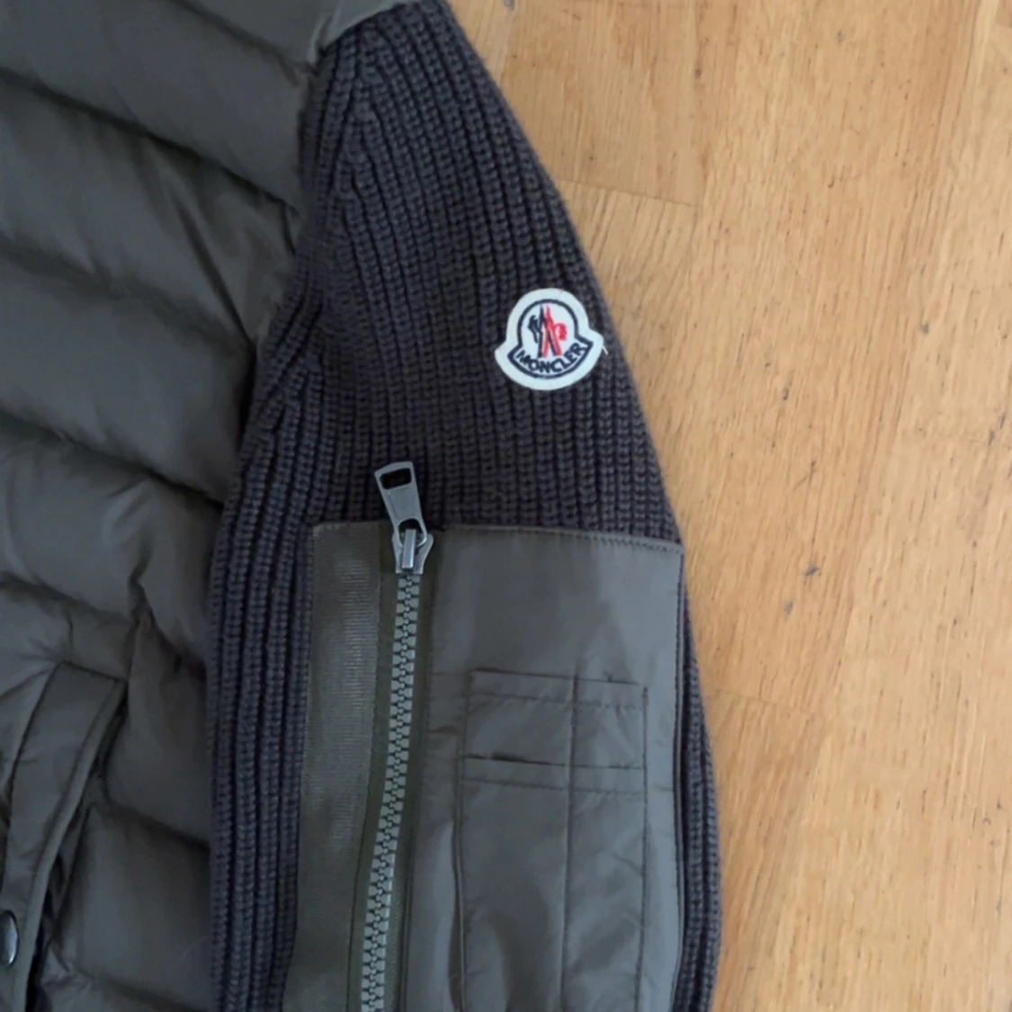 Moncler Cardigan Army grön - 1