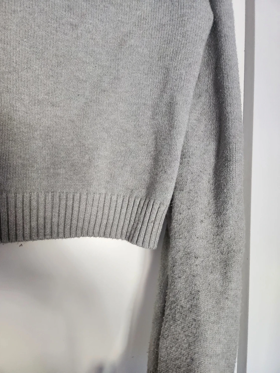 Off Shoulder stickad tröja - 2