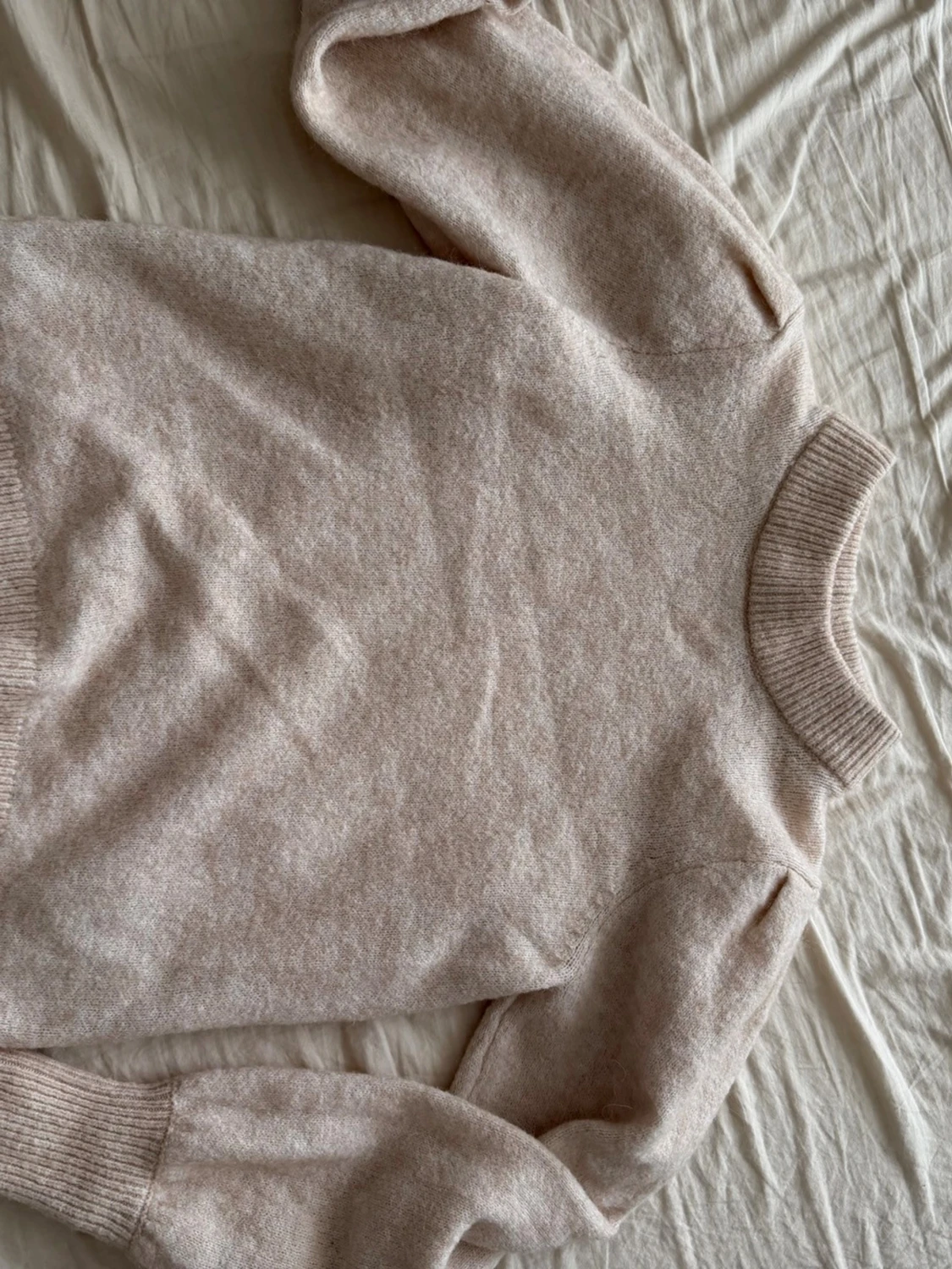 Beige stickad tröja Selected Femme - 3