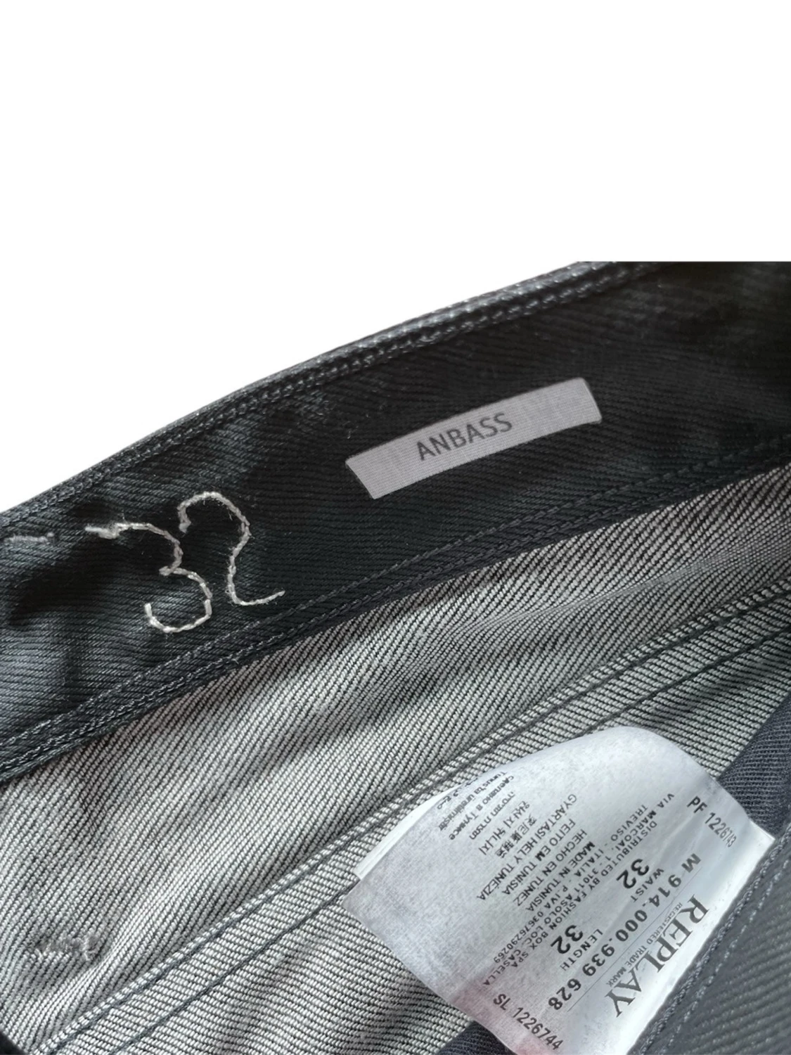 Svarta jeans från Replay - 2