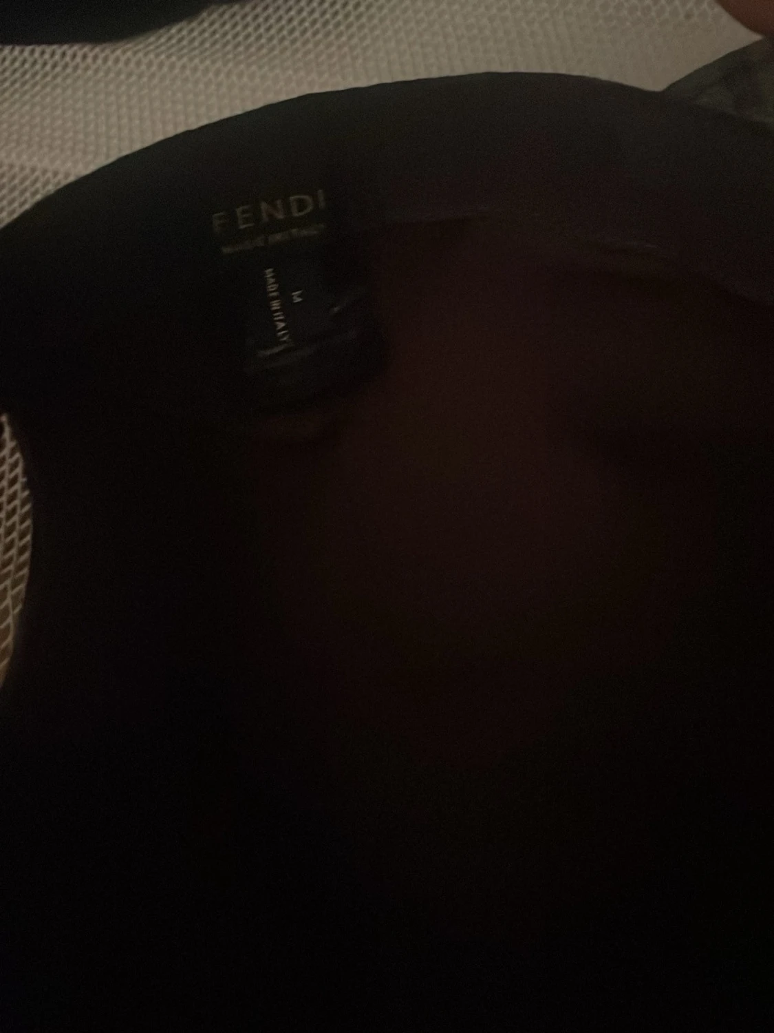 Svart keps med Fendi-logga - 4