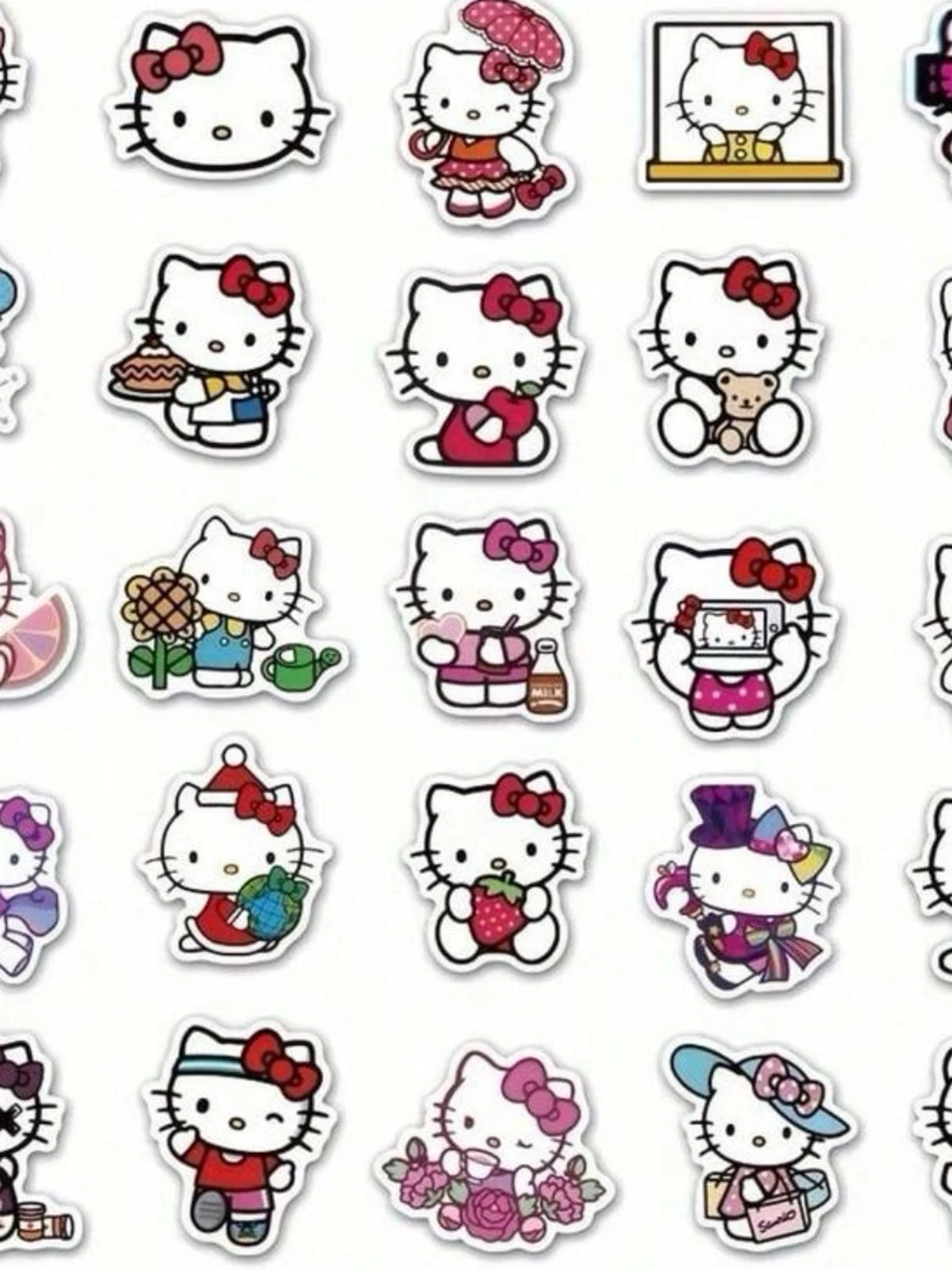 Hello Kitty klistermärken mix - 3