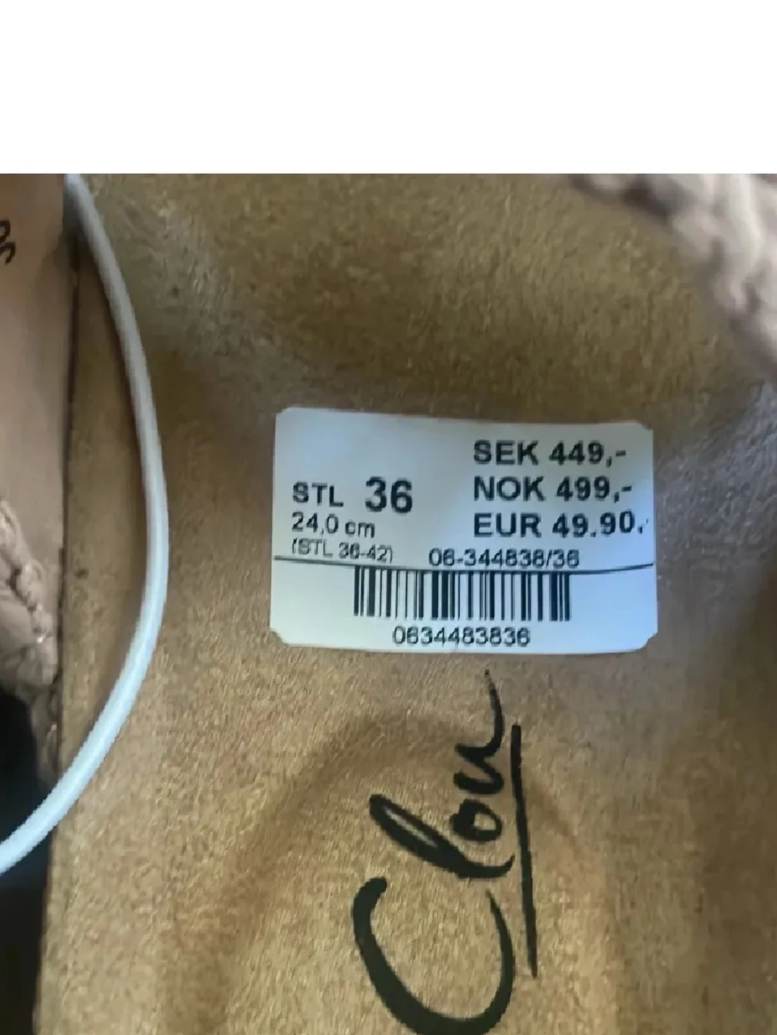 Rosa sandaler med pärldetaljer Clou - 4