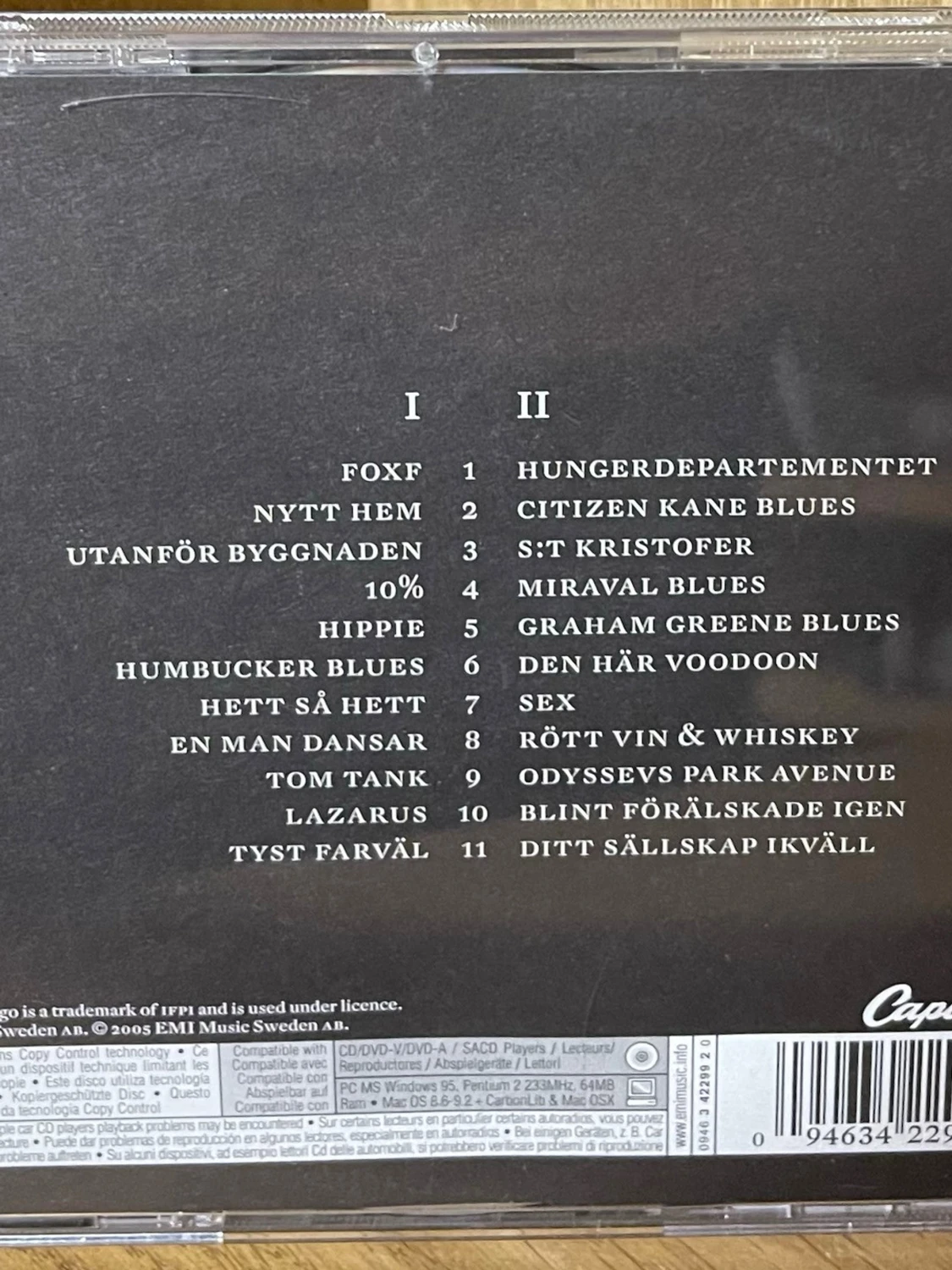 Lazarus CD av Ulf Lundell - 1
