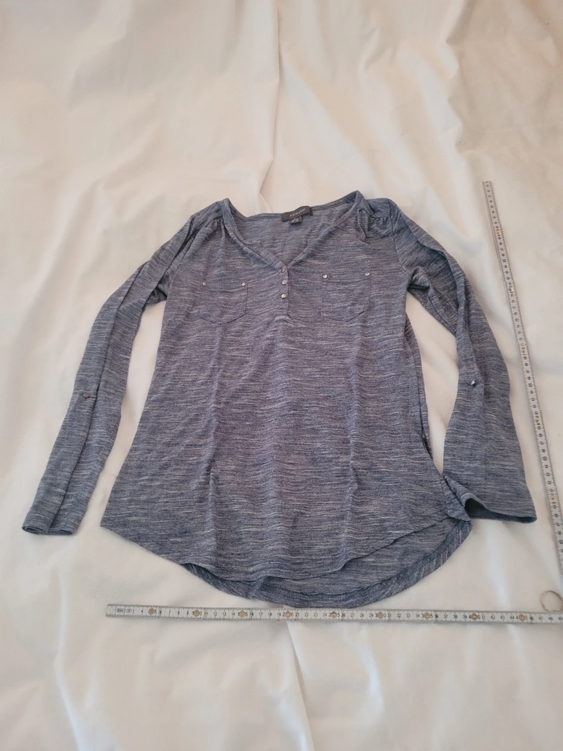 Blå långärmad topp från Primark