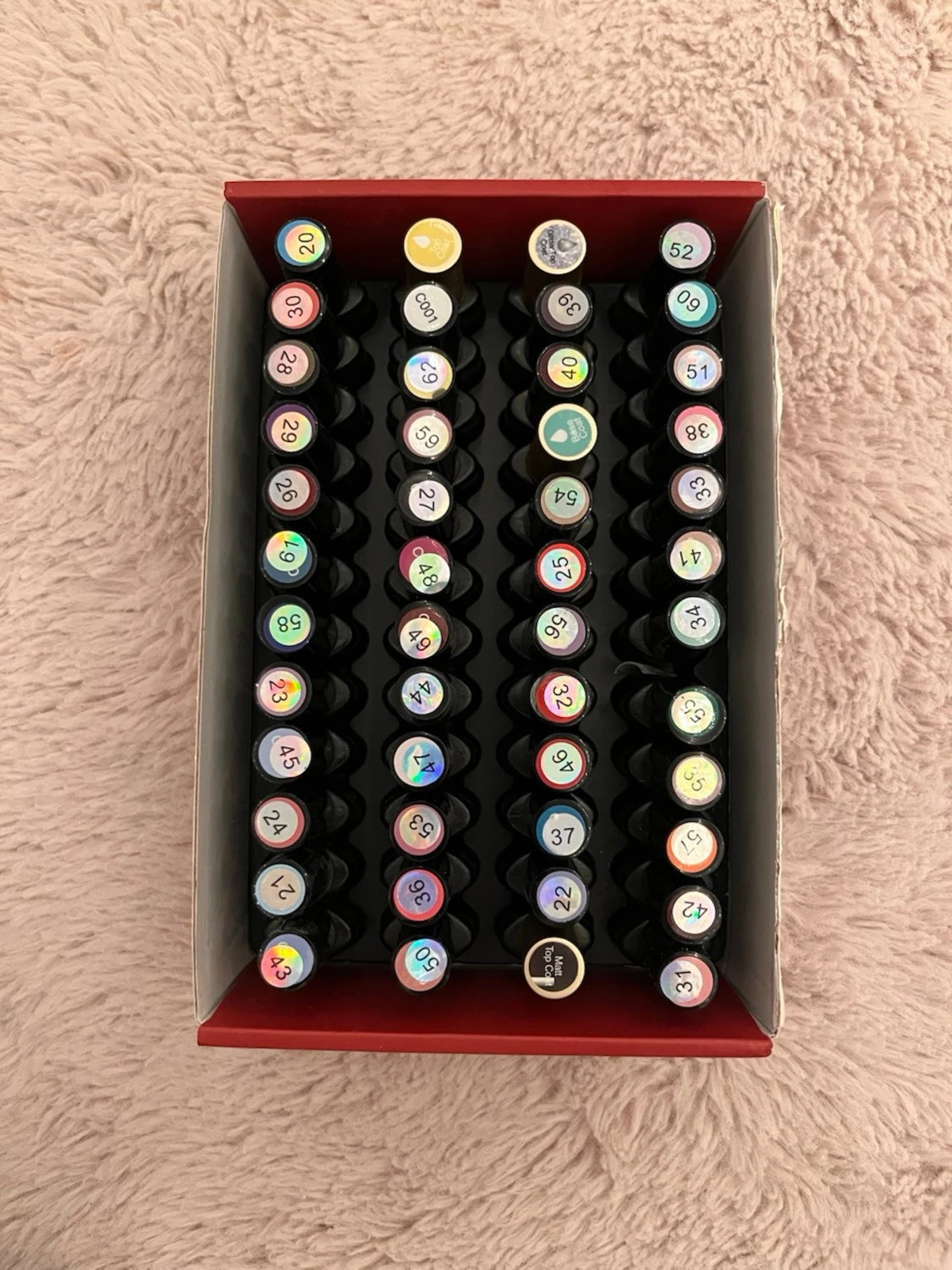 Rosalind gelnagellack set 48 färger