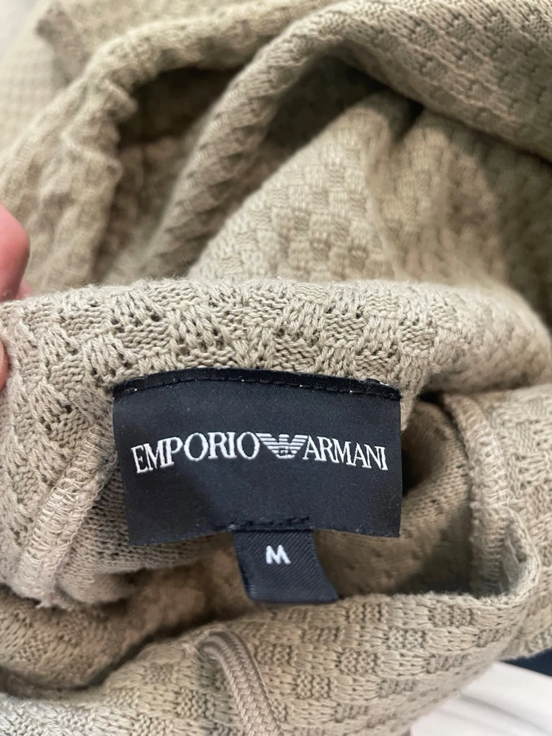Beige Emporio Armani hoodie - 3