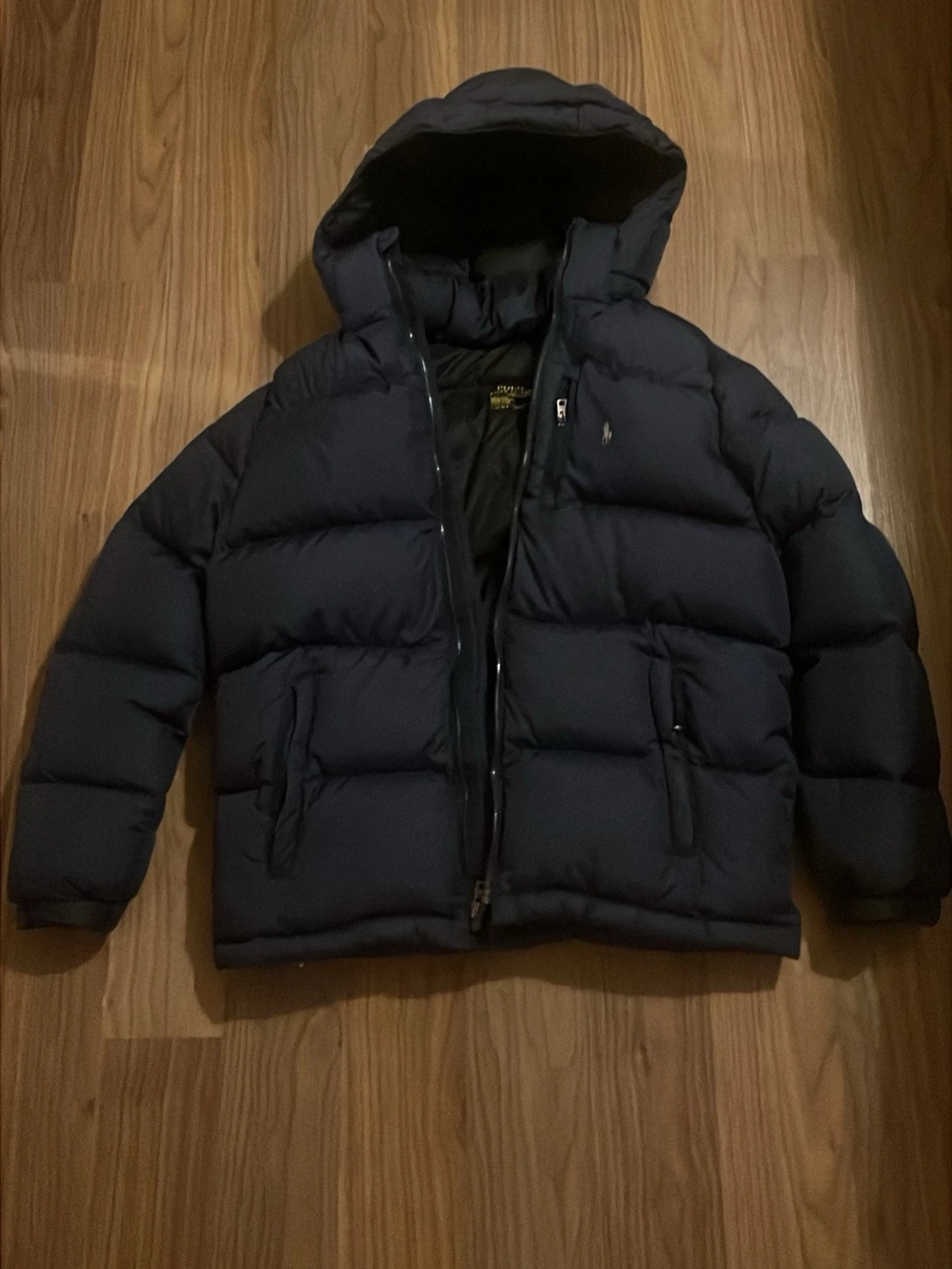 Svart pufferjacka från Polo Ralph Lauren