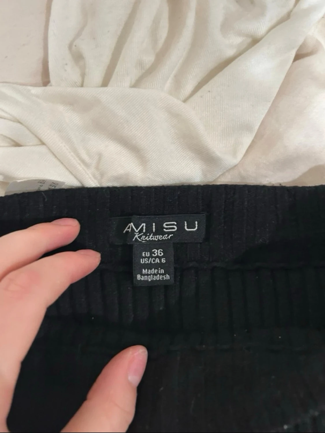 Stickad långkjol  - 2