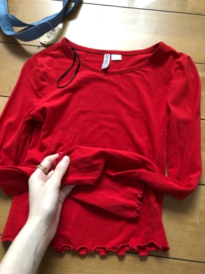 Röd tröja - Röd tröja från H&M. Använd några gånger! Frakt tillkommer på 40kr! 