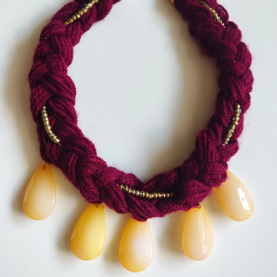 Handmade necklace handgjord halsband  - 90