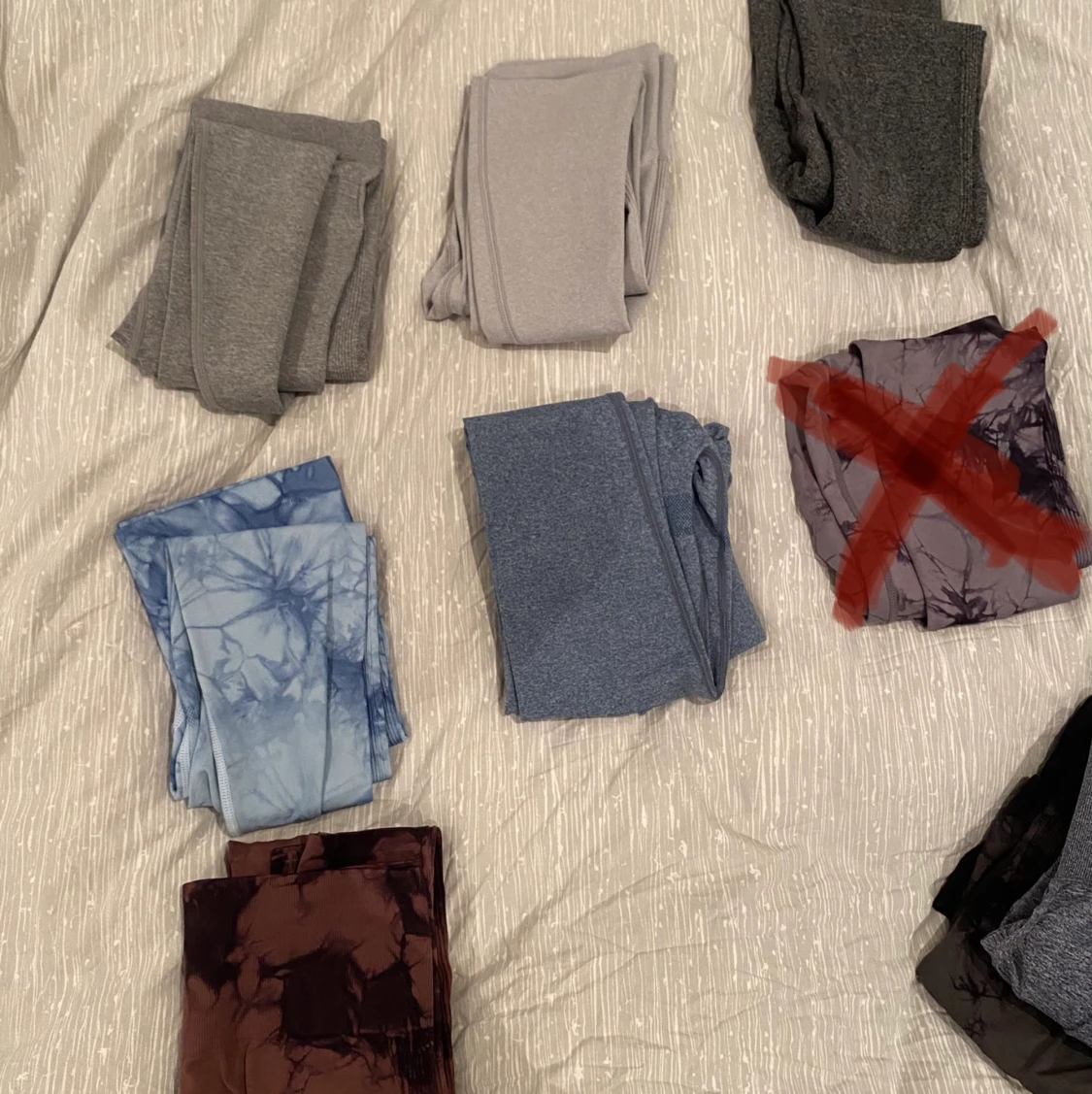 Shorts och leggings oanvända