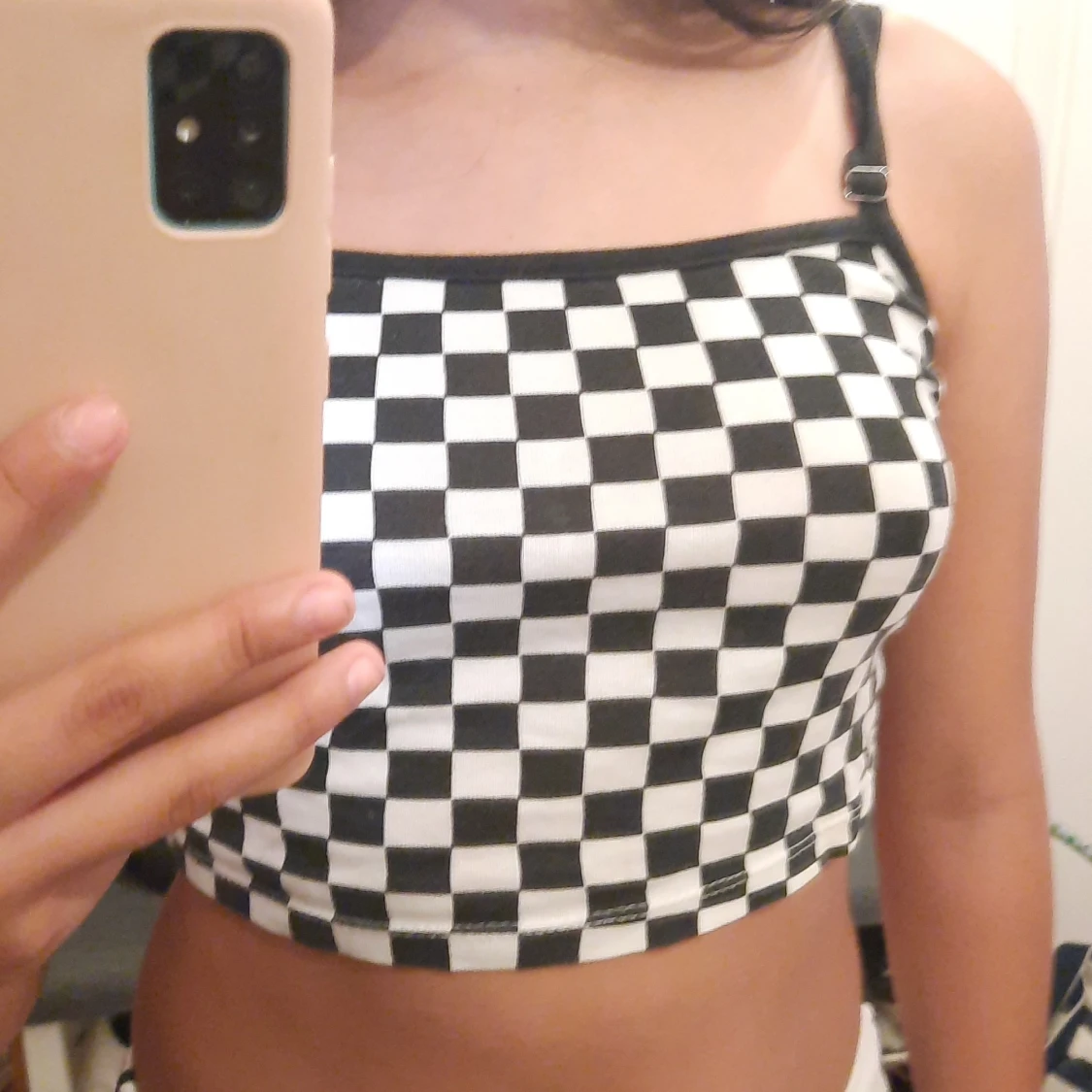 Chackrutig magtröja - 91