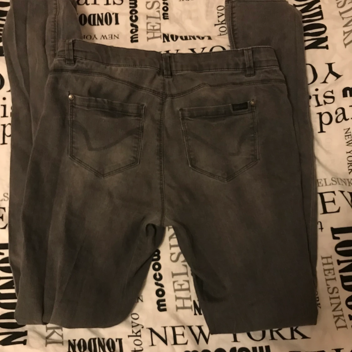 Lågmidjade jeans - 90