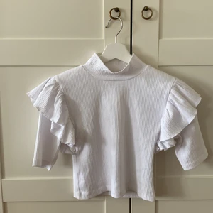 Volang topp - En super fin topp från Zara som inte kommer till användning! 💓💓 Storlek M, men passar mig som har XS 💞 Frakt ingår inte