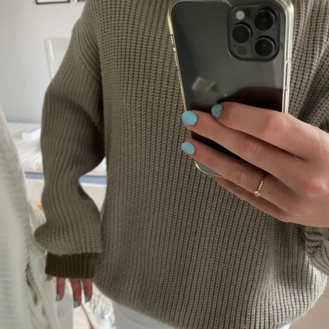 Stickad tröja  - 90