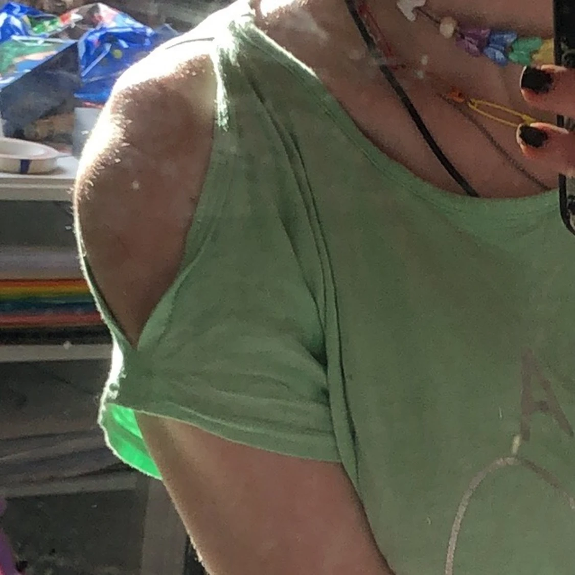 Mintgrön tshirt - 91