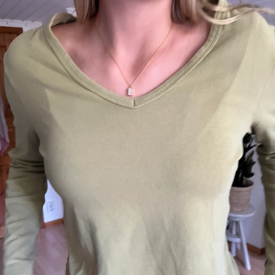 Grön långärmad  - 91