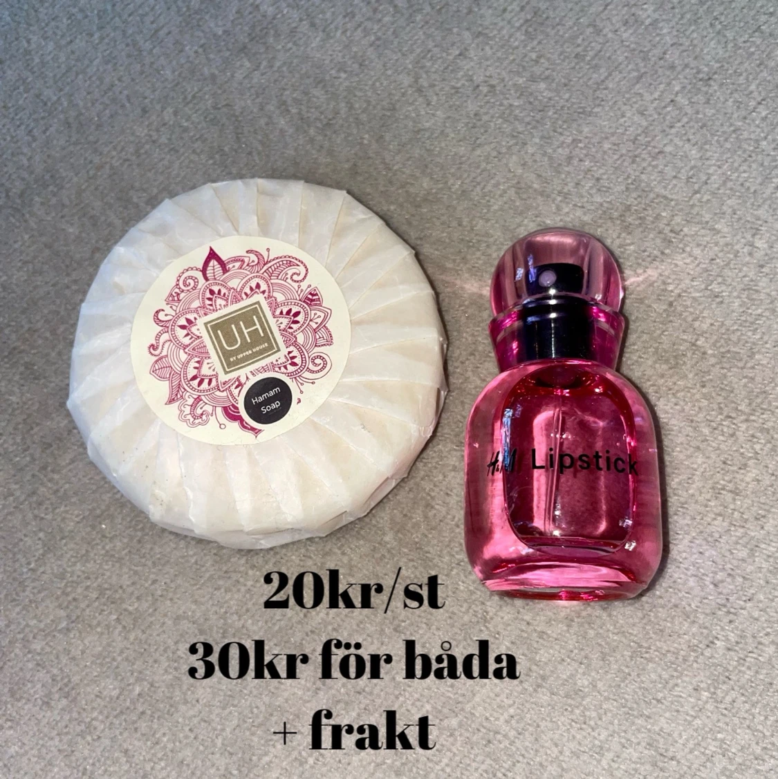 Tvål + parfym 