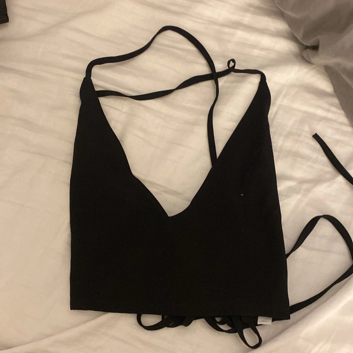 Topp svart strl S