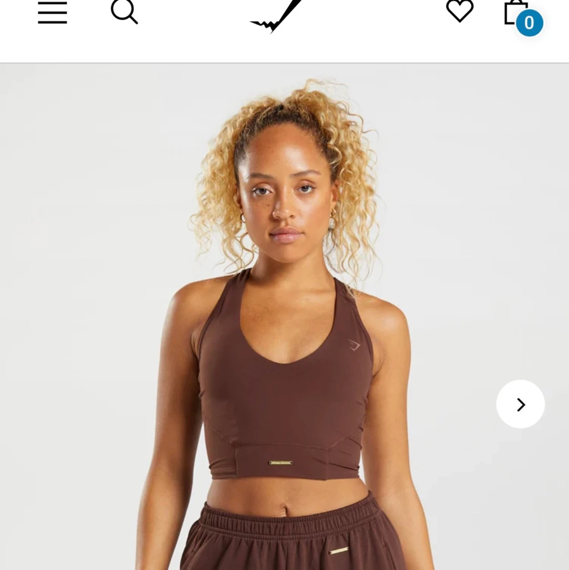 Whitney crop tank, gymshark  - 91