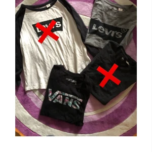 3st Levis 1st vans - 1levis 1vans tshirt 100kr st