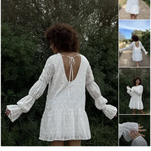 Klänning - Helt ny i storlek 38! Måste sälja eller lämna tillbaka innan nästa vecka så tänkte kolla om någon vill köpa då den är slutsåld på NAKD 