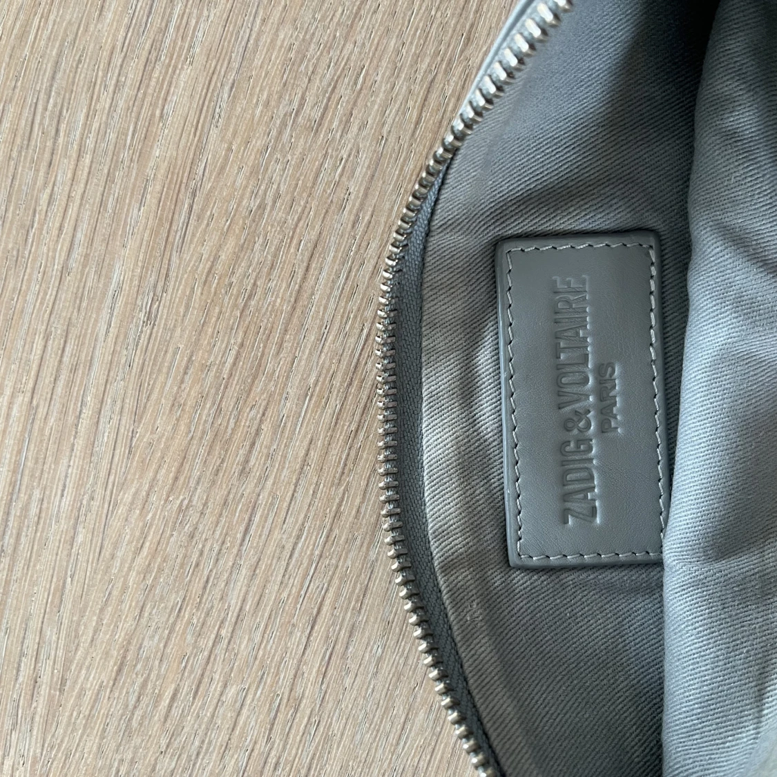 Zadig&Voltaire Rock Nano grey leather  - 91