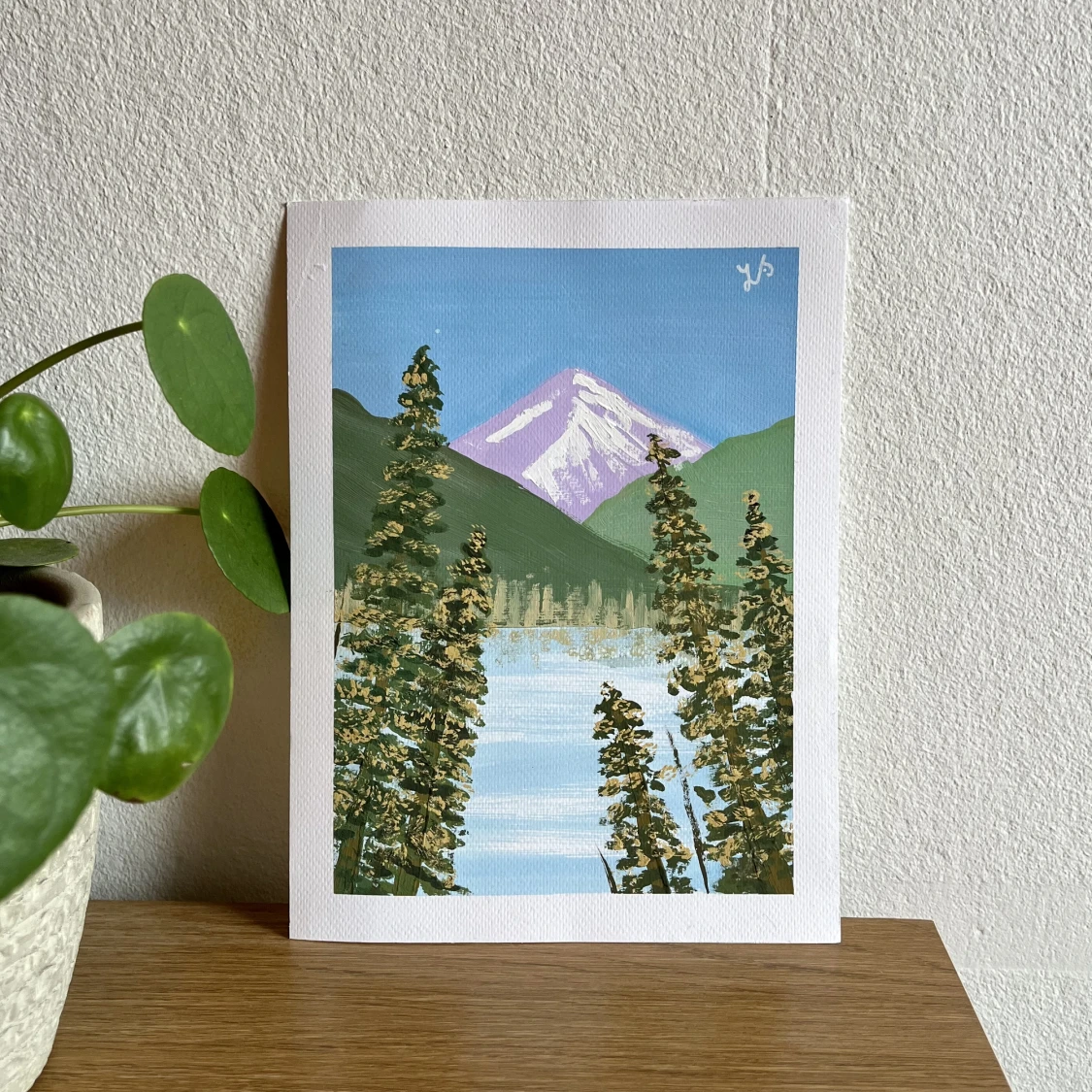 Original akrylmålning