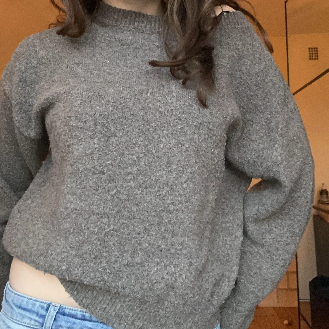 Stickad tröja