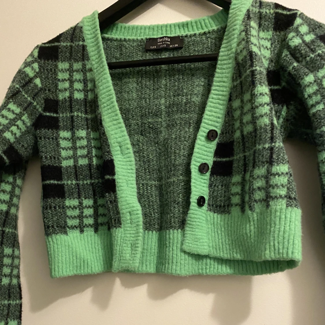 rutig kofta från Bershka