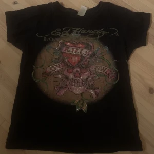 Ed Hardy t-shirt - Ed Hardy t-shirt, som inte kommer till användning längre. Bra skick!!