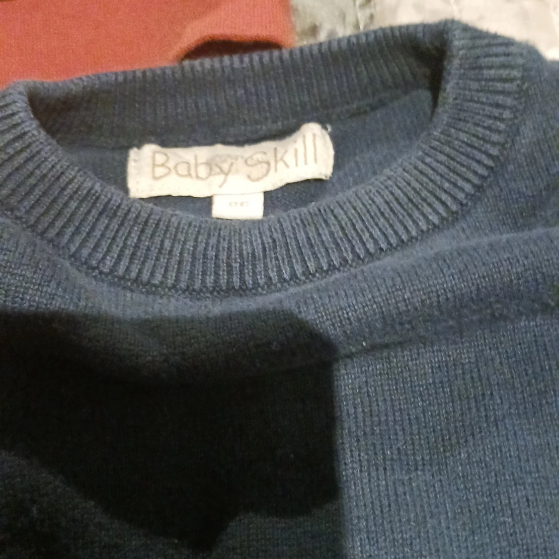 Stickad tröja barn - 90