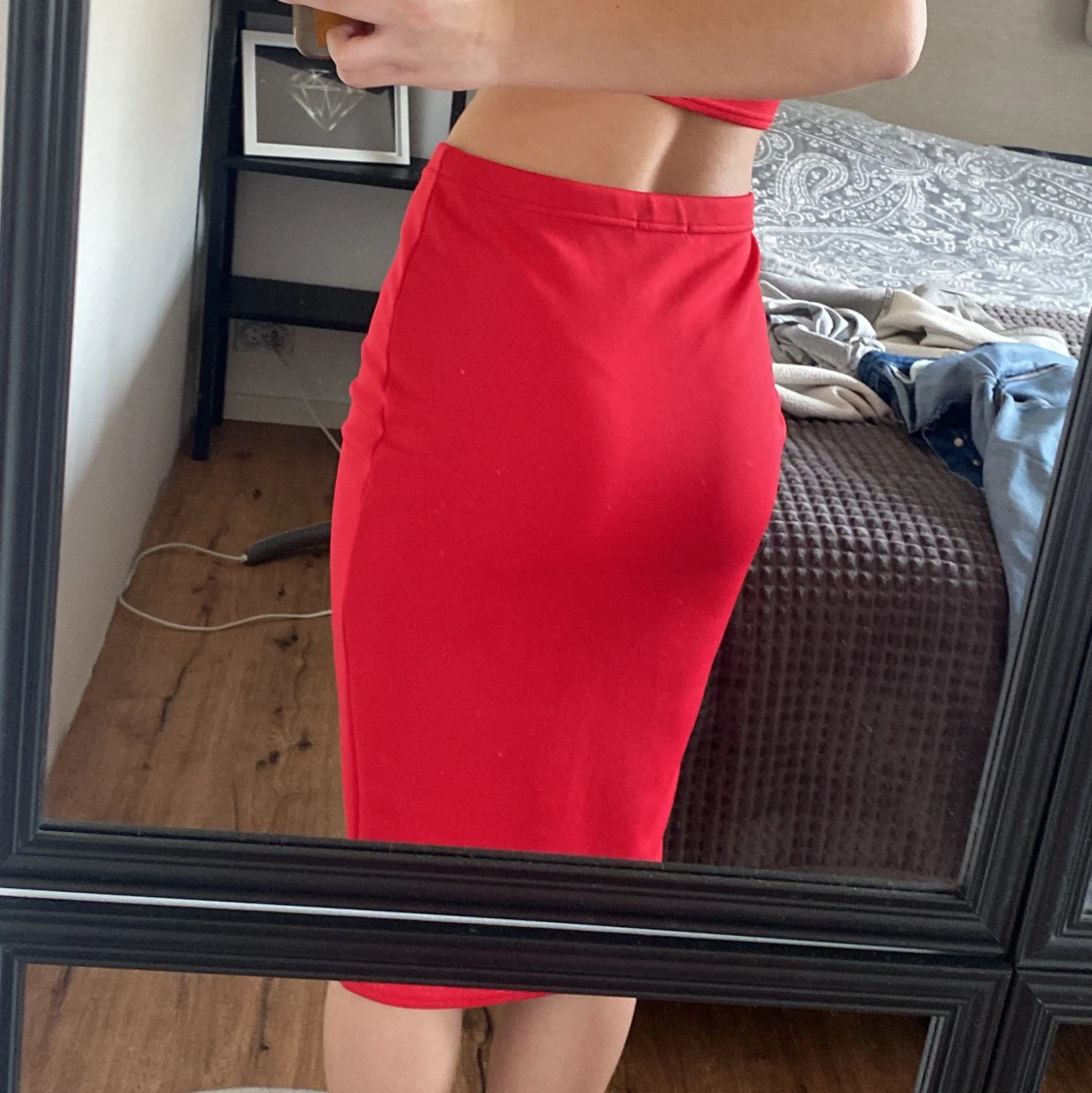 Boohoo röd dress - 91