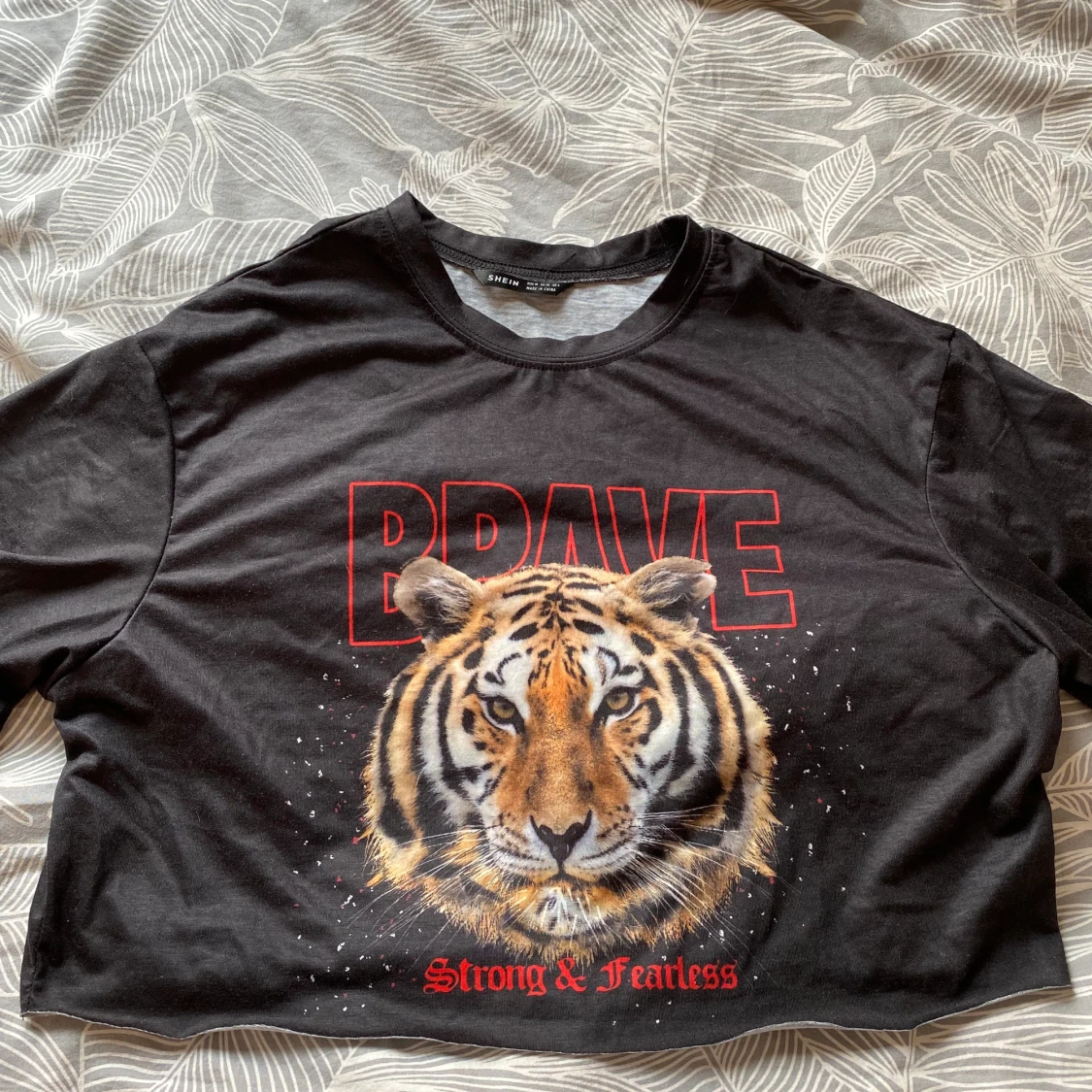 Cropad T-shirt från Shein