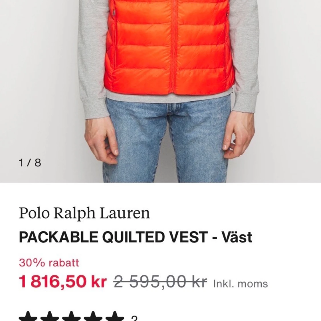 RALPH LAUREN VÄST  - 91