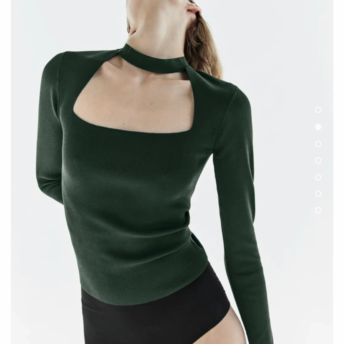 Grön topp från zara 