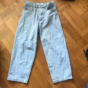 Polarskateco big boy pants ljusblåa - Bra skick lite slitna längst ner går att skicka eller mötas upp i Malmö du står för frakt smsa 0725502350 vid intresse 