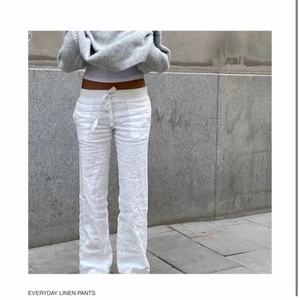 Alobha linnebyxor, strl S - Säljer dessa drömiga byxor pga att jag beställt dem i fel storlek, helt nya och oanvända. 