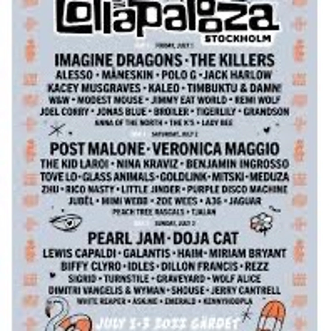 Biljetter till lollapalooza