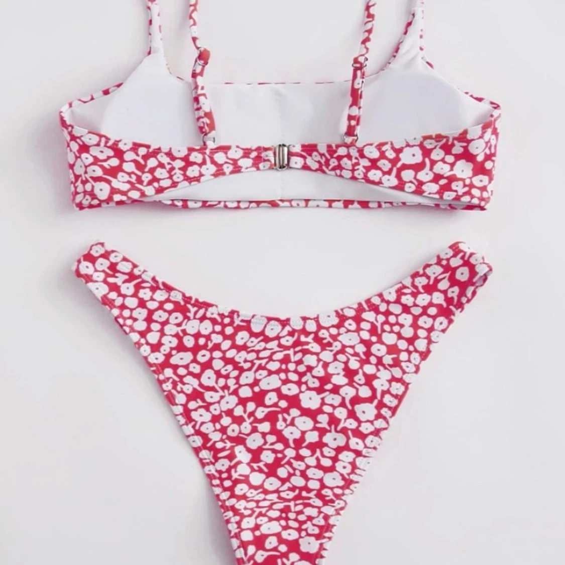 söt blommig bikini - 90