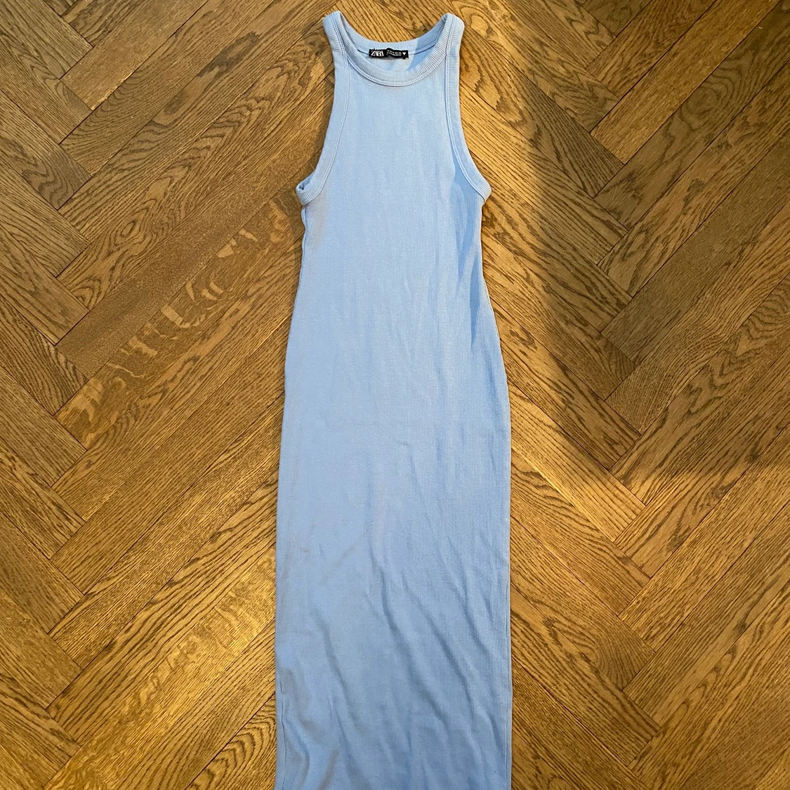 Blå klänning  - 90