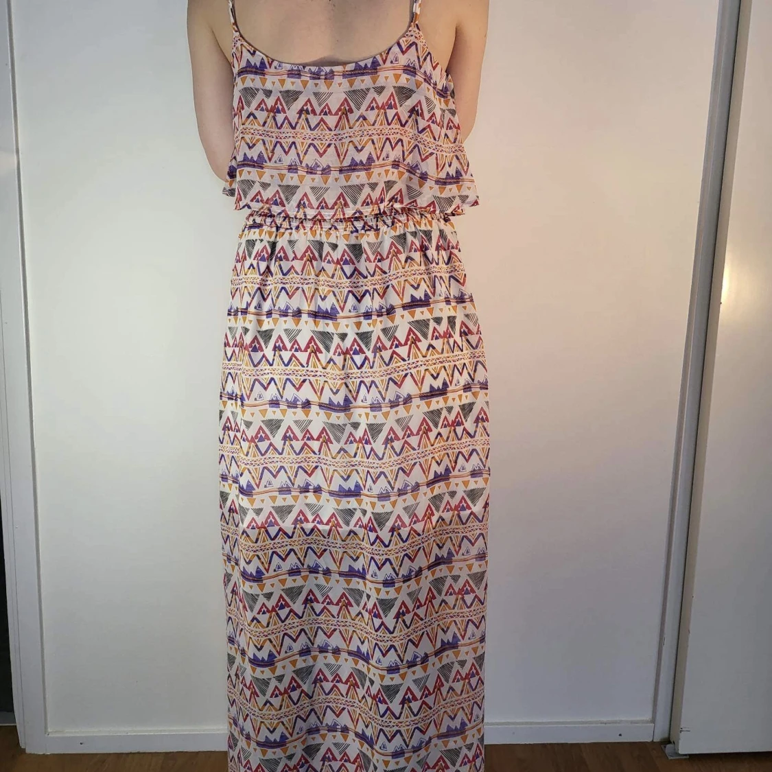 färgglad långklänning från ryskt märke People - 90