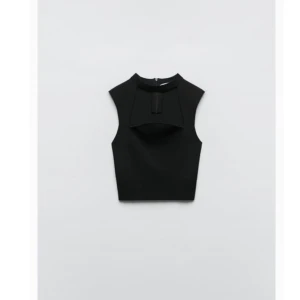 Zara chocker topp - Snygg topp från Zara som inte kommer till användning. Använd ett fåtal gånger så alltså nyskick. Fin till sommaren❤️