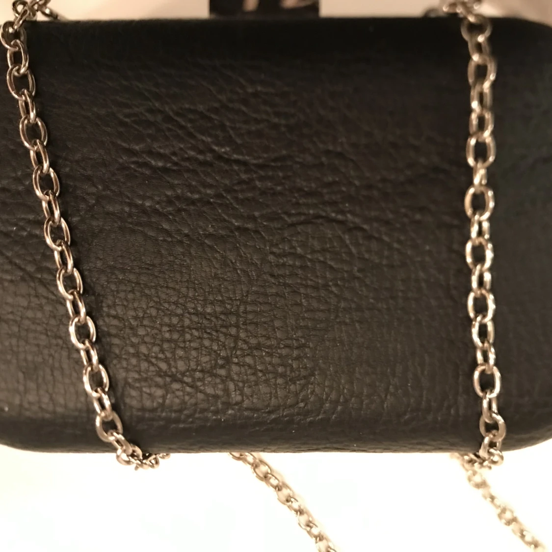 Silver stud clutch Bianco - 91