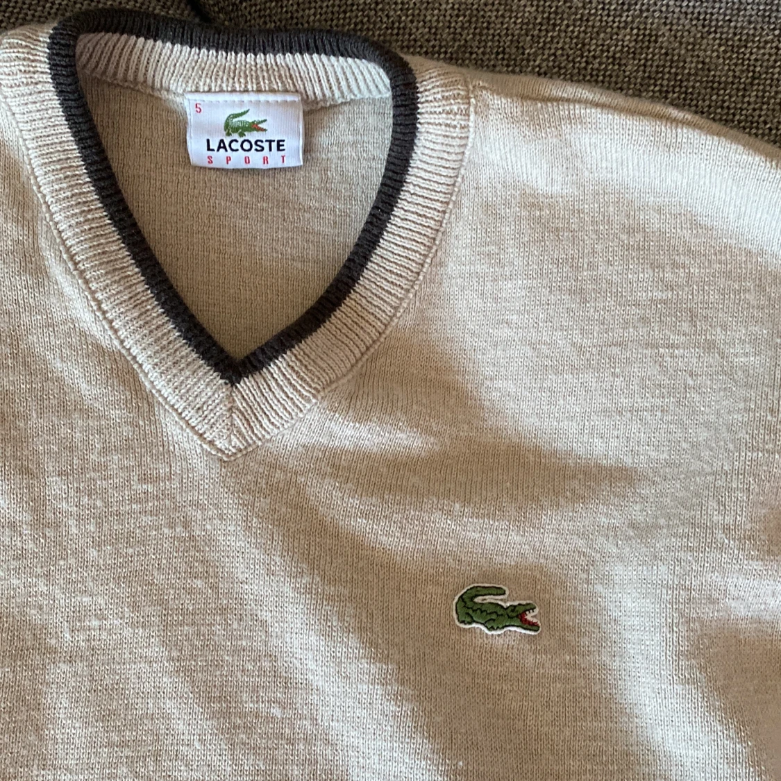 stickad Lacoste tröja - 90