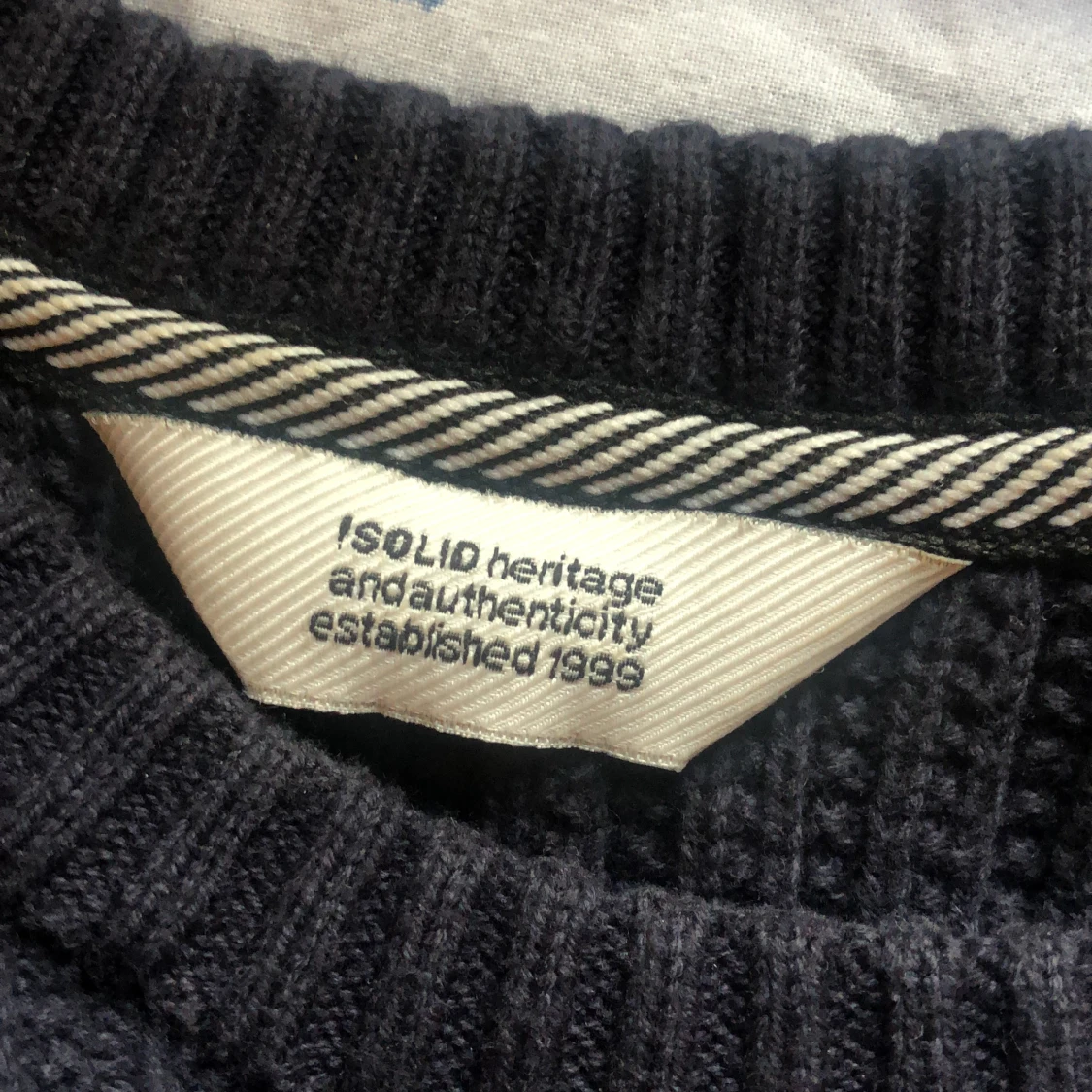 Stickad overzised tröja - 90