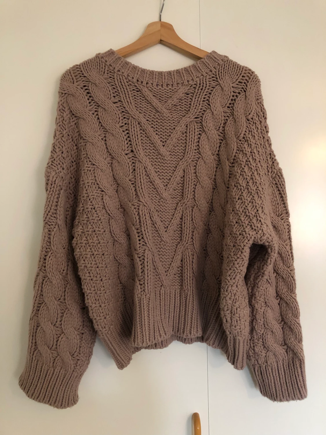 Chunky stickad tröja Nakd 