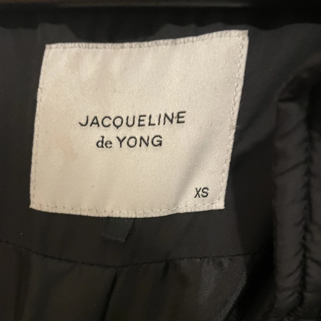 Svart vinterjacka  - 90